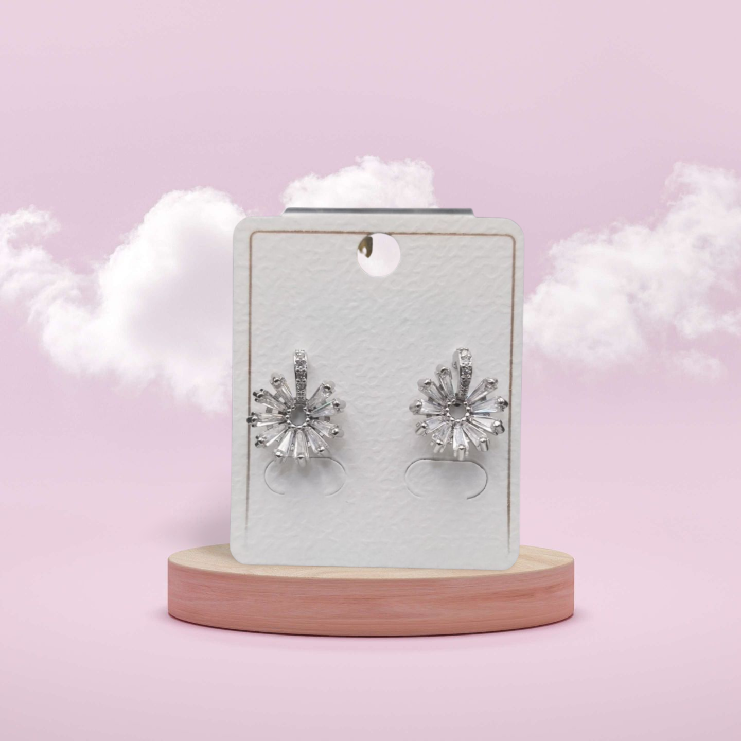 Crystal Stud Earrings