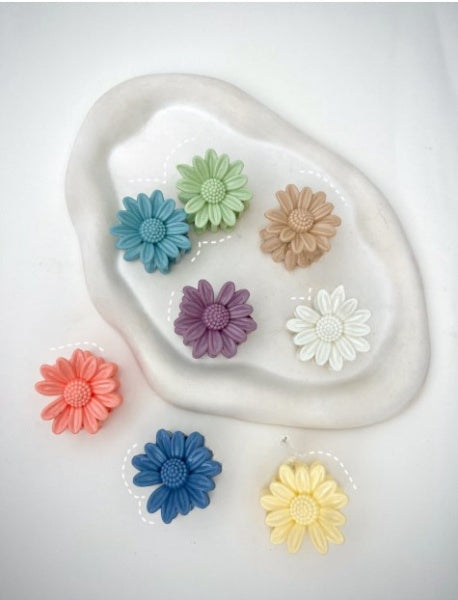 Flower Claw Clip โ Set of 2 Floral Hair Clips for Everyday Styling