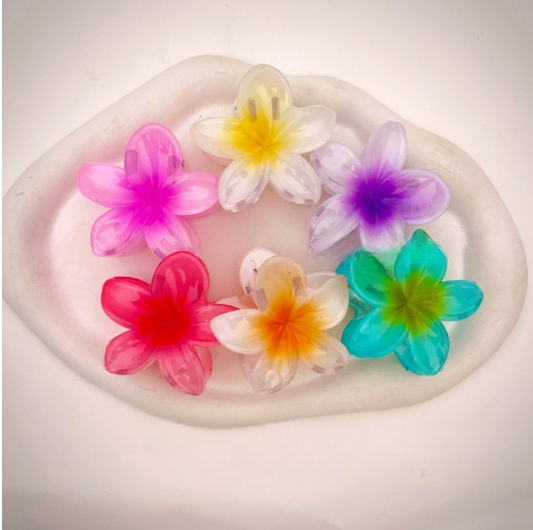 Flower Claw Clip – Delicate Floral Hair Accessory for Everyday Styling