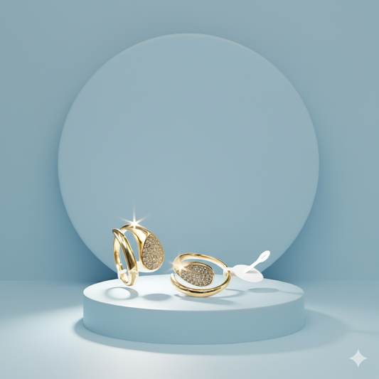 Rough base design ring