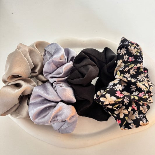 Premium Scrunchies Combo Pack – Soft, Stretchy & Stylish Hair Ties