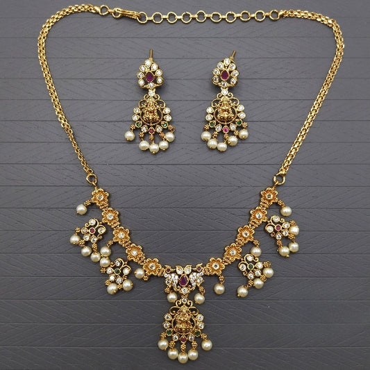 Royal Heritage Matte Necklace Set