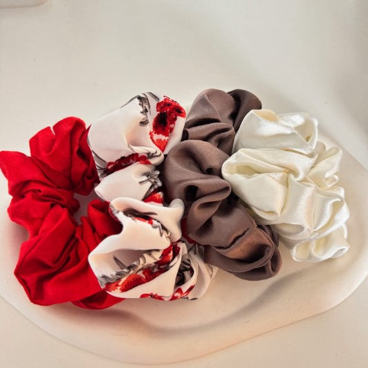 Premium Scrunchies Combo Pack – Soft, Stretchy & Stylish Hair Ties