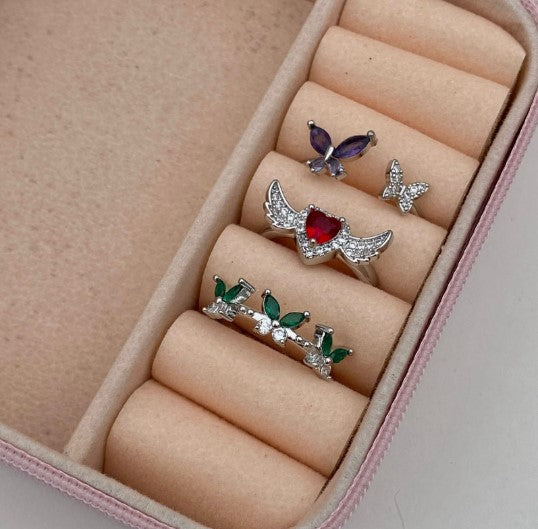 Silver Stainless Steel Ring β Tarnish-Free & Hypoallergenic (1 Piece)