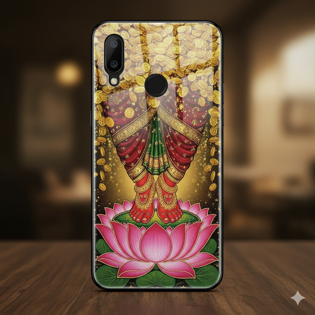 Devotional Glassy Mobile Cases – Spiritual Elegance & Protection