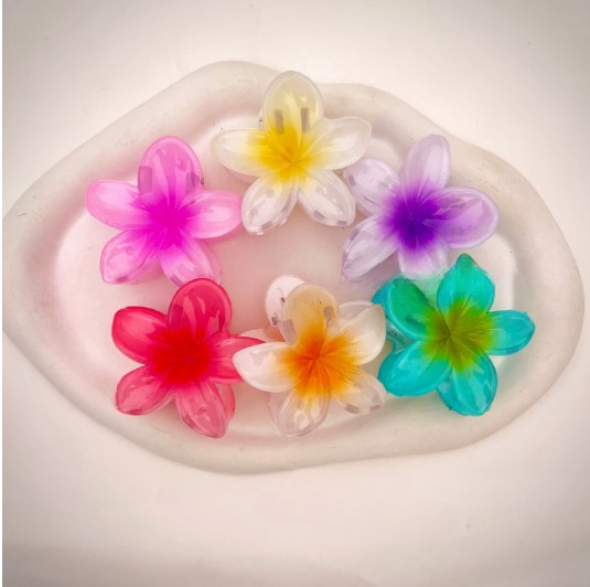 Flower Claw Clip – Delicate Floral Hair Accessory for Everyday Styling