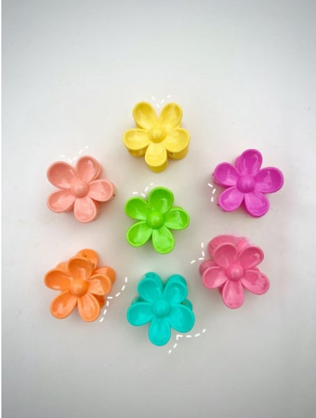 Flower Claw Clips – Set of 2 Elegant Floral Hair Accessories