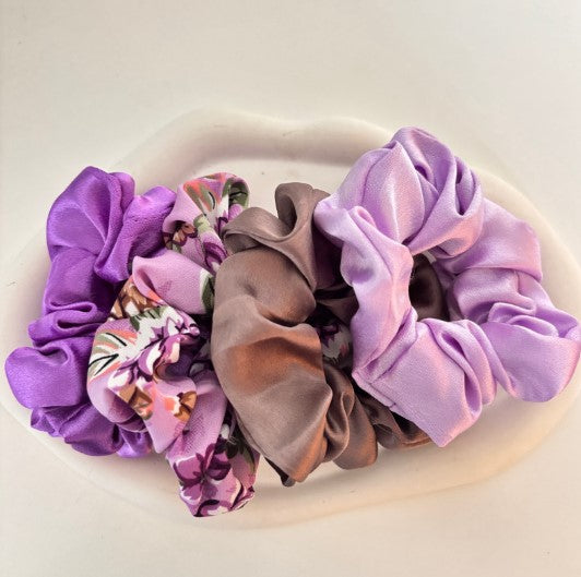 Premium Scrunchies Combo Pack – Soft, Stretchy & Stylish Hair Ties