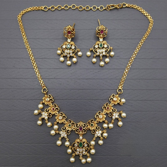 Eternal Elegance Matte Jewelry Set