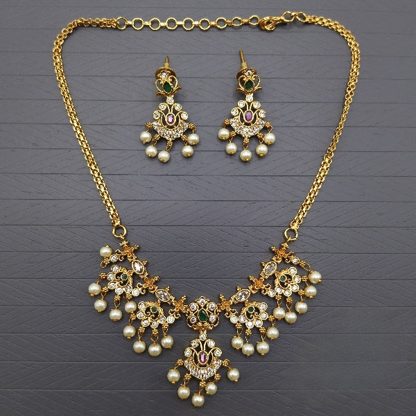 Antique Aura Traditional Necklace Set