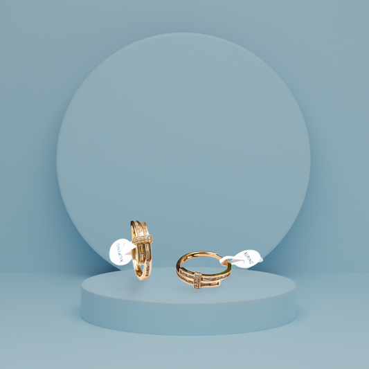 Plane 3 layered ring.