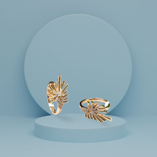 Elegant Finger Ring – Adjustable (1 Piece)